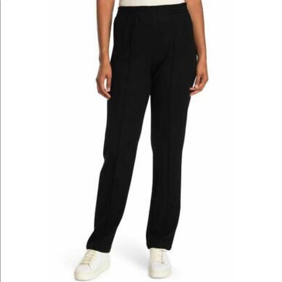 Rag & Bone Rylie Pull-On Track Pants w/Elasticized Waist in Black, Size S, NEW - Picture 1 of 8